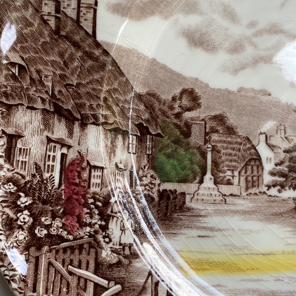 Johnson Bros vintage Olde English Countryside decorative plate - Picture 9 of 9